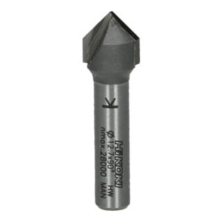 HiKOKI Fraise à rainurer en V 8 mm 12,7 × 44 × 90 mm