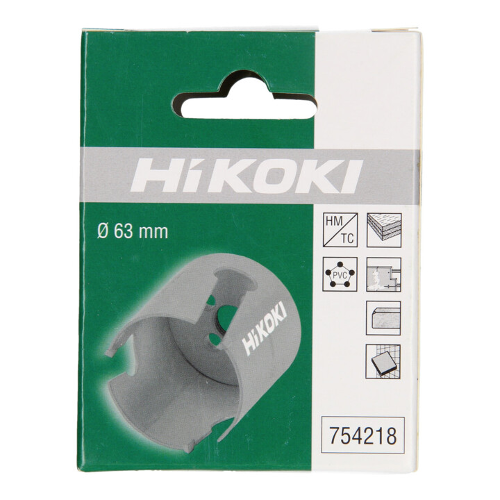 HiKOKI Gatzaag met hardmetalen tanden 63 mm