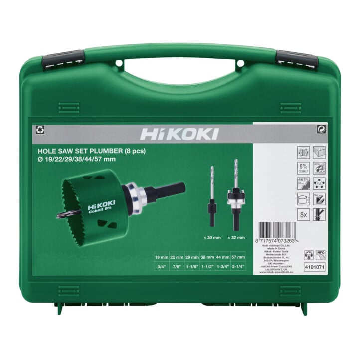 HiKOKI Gatzaagset Sanitair HSS-Co 9-dlg.