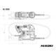 HiKOKI Graisseuse sans fil 18 V AL18DAW4Z, 690 bar