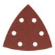 HiKOKI Haftschleifblätter 93mm P120 rot 10 Stück