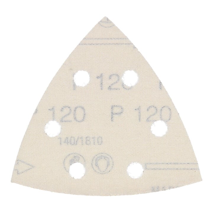 HiKOKI Haftschleifblätter 93mm P120 rot 10 Stück