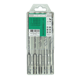 HiKOKI HM-boorhamerset SDS-Plus 5-dlg. 5/6/8/10/12 x 160 mm