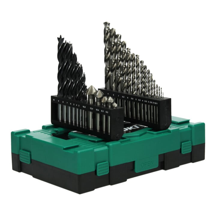 HiKOKI HSS Boor- en verzinkerset 29-dlg.