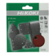 HiKOKI Klittenband schuurbladen 125mm P120 Rood 10 stuks