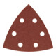 HiKOKI Klittenband schuurvellen 93 mm P120 rood 10 stuks
