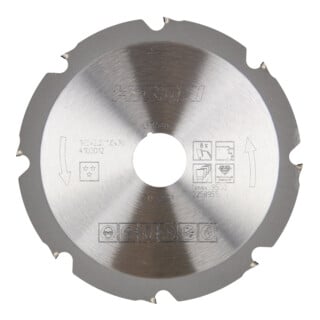 HiKOKI Kreissägeblatt PCD 160x30 z8 Flachzahn Abrasiv