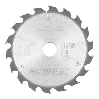 HiKOKI Kreissägeblatt TCT 190 x 30 x Z18 Wechselzahn Holz