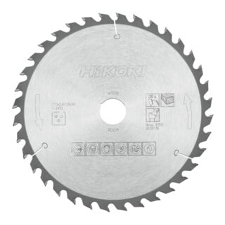 HiKOKI Kreissägeblatt TCT 230x30xZ36 Wechselzahn Holz