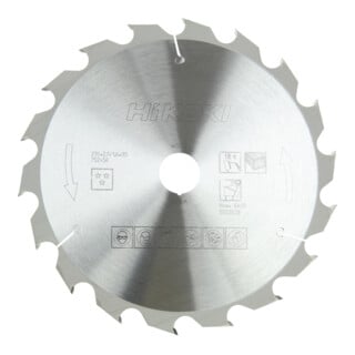 HiKOKI Kreissägeblatt TCT 235x30 Z18 Wechselzahn Holz