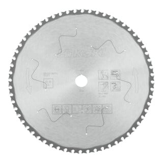 HiKOKI Kreissägeblatt TCT INOX 305x25.4 Z60 Flachzahn angefast