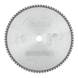 HiKOKI Kreissägeblatt TCT INOX 305x25.4 Z80 Flachzahn angefast