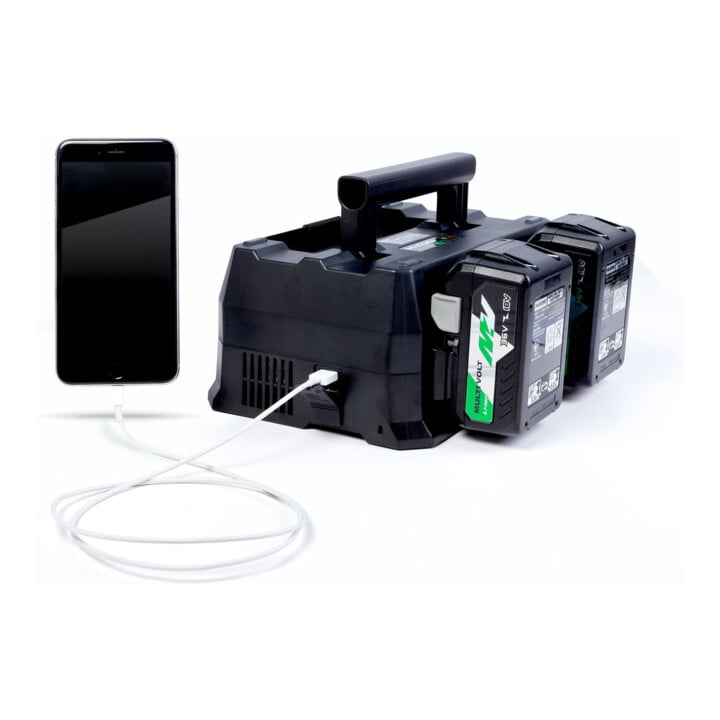 HiKOKI Ladegerät 12V Peak - 14,4V - 18V - MULTI VOLT UC18YTSLS 4-fach