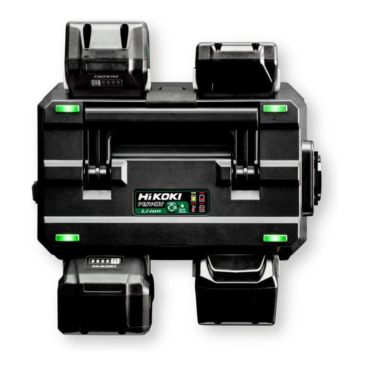 HiKOKI Ladegerät 12V Peak - 14,4V - 18V - MULTI VOLT UC18YTSLS 4-fach