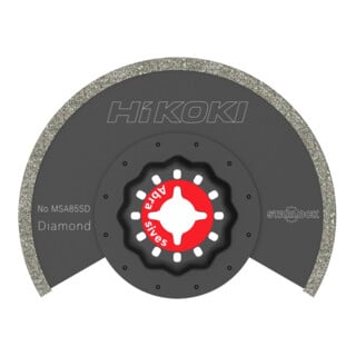 HiKOKI Lame abrasive diamant STARLOCK pour outil multifonction MSA85SD