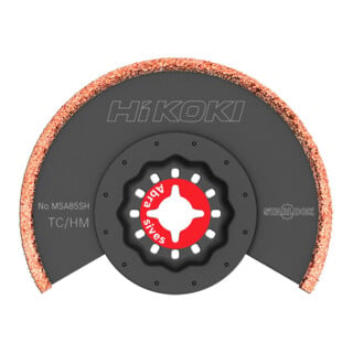 HiKOKI Lame abrasive pour outil multifonction TC STARLOCK MSA85SH