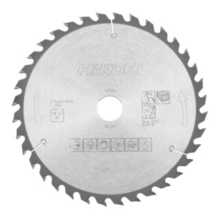 HiKOKI Lame de scie circulaire TCT 230x30xZ36 denture alternée pour bois