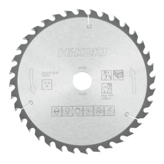 HiKOKI Lame de scie circulaire TCT 235x30 Z36 denture alternée bois