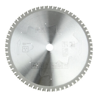 HiKOKI Lame de scie circulaire TCT 305x25,4 Z60 denture plate chanfreinée