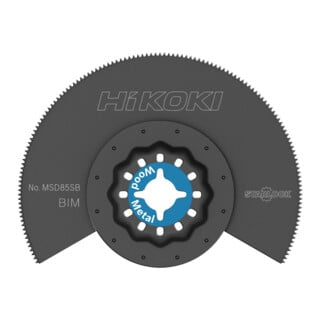 HiKOKI Lame de scie Multi-outil MSD85SB bois+métal BIM Starlock