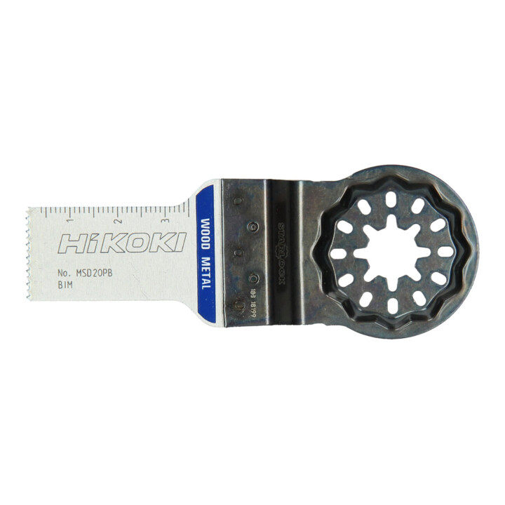 HiKOKI Lame de scie Multi tool BIM STARLOCK MSD20PB bois+métal