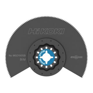 HiKOKI Lame de scie Multi tool MSD100SB BIM bois+métal Starlock