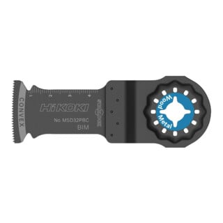 HiKOKI Lames de scie multitool BIM STARLOCK MSD32PBC 5 pièces Bois+Métal