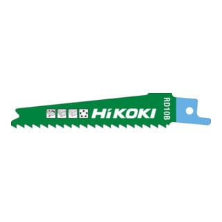 HiKOKI Lames de scie sabre 5 pièces BIM RD10B/S511DF bois+métal