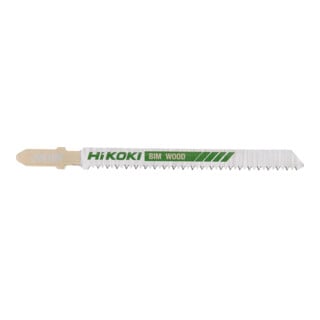 HiKOKI Lames de scie sauteuse 5 pièces pour bois BIM JW10F/T101AIF