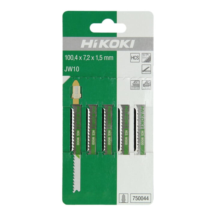 HiKOKI Lames de scie sauteuse 5x bois HCS JW10/T101B
