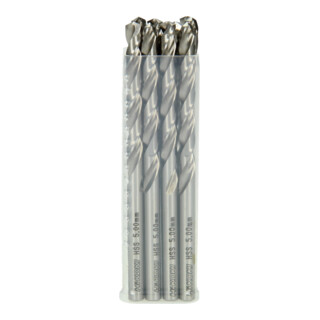 HiKOKI Metaalboren HSS-G DIN 338 5,8 x 57/93 mm Set 10 stuks