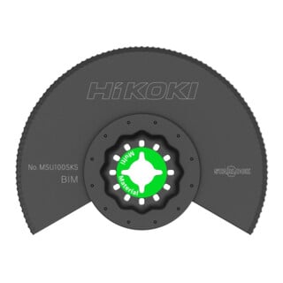 HiKOKI Multi tool Blatt MSU100SKS Ø 100mm BIM STARLOCK multi material