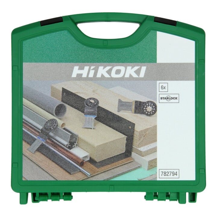 HiKOKI Multitool Set 6-teilig STARLOCK MSM32PB/MSD32PBC/MSW32PCJ