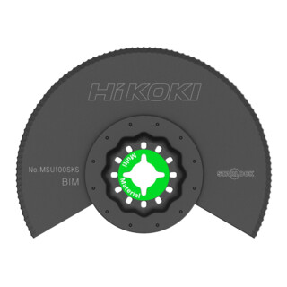 HiKOKI Multitoolblad MSU100SKS Ø 100 mm BIM STARLOCK multi-materiaal
