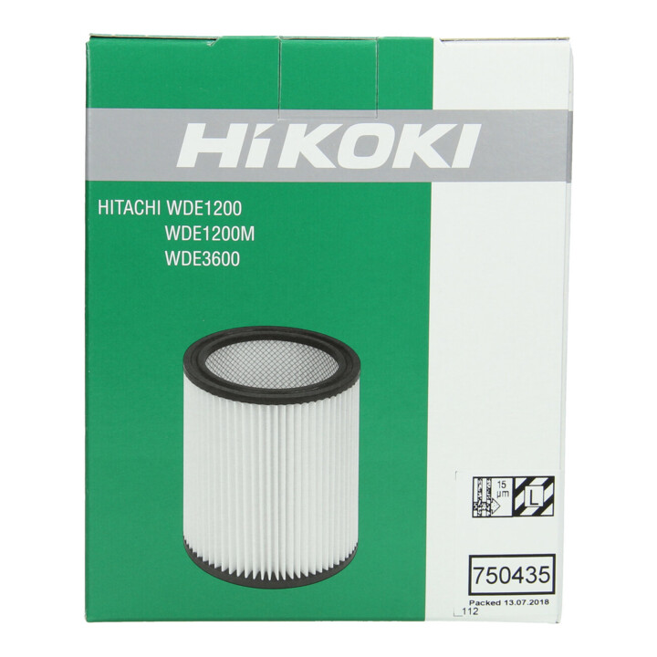 HiKOKI Patronenfilter 15 micron WDE
