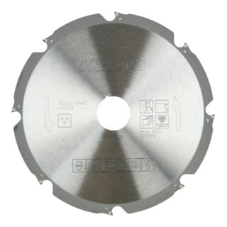 HiKOKI PCD Kreissägeblatt 180x30 z8 Flachzahn