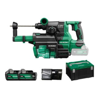 HiKOKI Perceuse-visseuse et burineur sans fil (SDS-plus) DH1826DA (5,0 Ah) (HSC II)