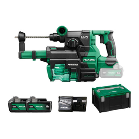 HiKOKI Perceuse-visseuse et burineur sans fil (SDS-plus) DH1826DA (5,0 Ah) (HSC II)