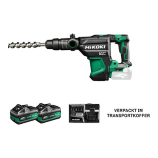 HiKOKI Perceuse-visseuse et marteau burineur sans fil (SDS-max) DH3640DA (4,0 Ah) (Malette de transport)