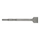 HiKOKI Plamuurbeitel 50 x 280 mm 13 mm ronde steel 17 mm zeskant zonder kraag