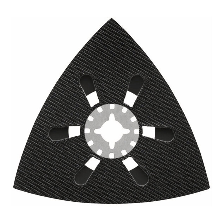 HiKOKI Plateau de ponçage triangulaire MSU93D avec bande auto-agrippante 93 x 93