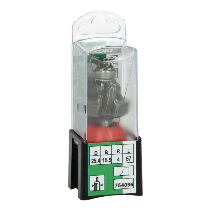 HiKOKI Profilfräser 8mm römisch Kugellager 25.4 x 57 x 4