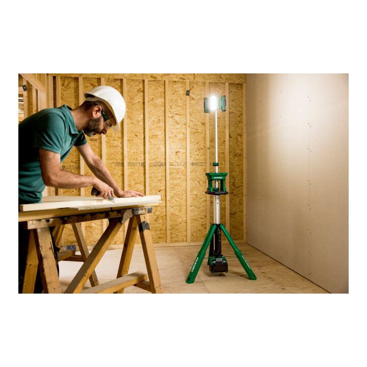 HiKOKI Projecteur de chantier sans fil UB18DG avec trépied (Basic)