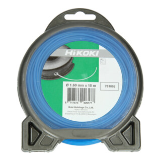 HiKOKI Ronde trimmerdraad 1,6 mm blauw 15 m 34 g