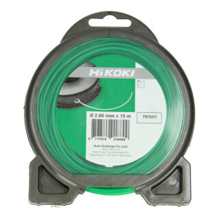 HiKOKI Ronde trimmerdraad 2,0 mm groen 15 m