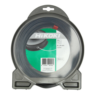 HiKOKI Ronde trimmerdraad 3,3 mm zwart 46 m