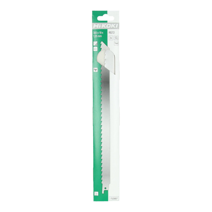 HiKOKI Säbelsägeblätter Spezial INOX RS72/S1211K 2 Stück