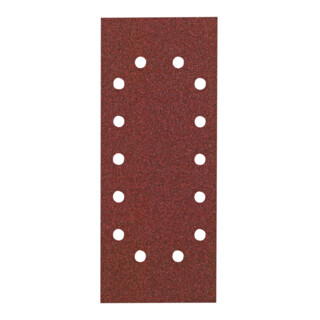 HiKOKI Schleifblätter 115 x 280mm P180 10 Stück rot zum Spannen