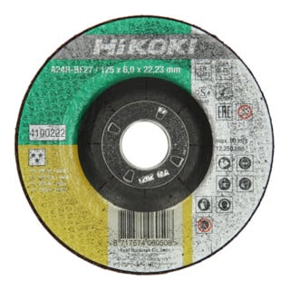 HiKOKI Schruppscheibe 150 x 6,0 x 22,23 mm Inox DPC