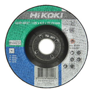 HiKOKI Schuursteen 125 x 6 mm staal DPC